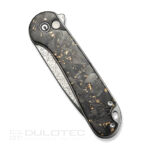 Сгъваем нож CIVIVI Button Lock Elementum II Carbon Дамаск » Dulotec.BG