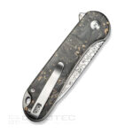 Сгъваем нож CIVIVI Button Lock Elementum II Carbon Дамаск » Dulotec.BG