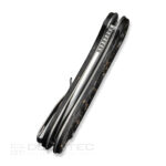 Сгъваем нож CIVIVI Button Lock Elementum II Carbon Дамаск » Dulotec.BG