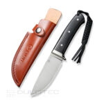 Фиксиран ловен нож CIVIVI Cloud Peak Nitro-V Guibourtia Wood » Dulotec.BG