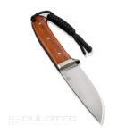 Фиксиран ловен нож CIVIVI Cloud Peak Nitro-V Guibourtia Wood » Dulotec.BG