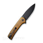 Джобен нож CIVIVI Conspirator Nitro-V Ultem Amber & Black 88 мм » Dulotec.BG