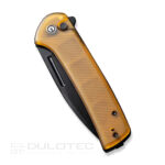 Джобен нож CIVIVI Conspirator Nitro-V Ultem Amber & Black 88 мм » Dulotec.BG