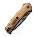 Джобен нож CIVIVI Conspirator Nitro-V Ultem Amber & Black 88 мм » Dulotec.BG