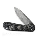 Сгъваем нож CIVIVI Elementum Damascus въглеродни влакна » Dulotec.BG