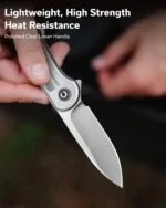 Сгъваем нож CIVIVI Elementum D2 Lexan Drop Point 75mm » Dulotec.BG