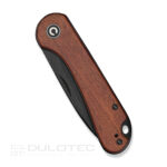 Компактен джобен нож CIVIVI Elementum Slip Joint 14C28N с дървена дръжка » Dulotec.BG
