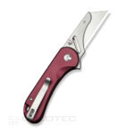 Сгъваем нож CIVIVI Elementum Utility 6Cr13 Aluminum Burgundy » Dulotec.BG