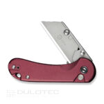 Сгъваем нож CIVIVI Elementum Utility 6Cr13 Aluminum Burgundy » Dulotec.BG