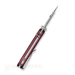 Сгъваем нож CIVIVI Elementum Utility 6Cr13 Aluminum Burgundy » Dulotec.BG