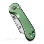 Сгъваем нож CIVIVI Elementum Utility 6Cr13 зелен алуминий » Dulotec.BG