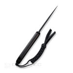 Фиксиран нож CIVIVI Elementum Damascus Black Ebony » Dulotec.BG