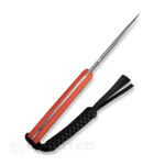 Нож с фиксирано острие CIVIVI Gander 14C28N Orange G10 » Dulotec.BG