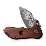 Джобен нож CIVIVI Gordo Damascus Guibourtia Wood » Dulotec.BG