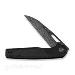 Джобен нож дамаска CIVIVI Guile черна микарта 8.3см » Dulotec.BG