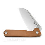 Сгъваем нож CIVIVI Hid 14C28N с кафява G10 дръжка » Dulotec.BG