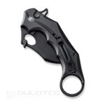 Сгъваем карамбит нож CIVIVI Incisor II Nitro-V Black » Dulotec.BG