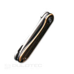 Сгъваем нож CIVIVI Mini Elementum 14C28N Месинг » Dulotec.BG