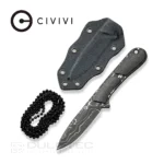 Фиксиран нож CIVIVI Mini Elementum Nitro-V G10 Black » Dulotec.BG