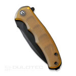 Сгъваем нож CIVIVI Mini Praxis D2 Ultem кехлибарен » Dulotec.BG