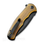 Сгъваем нож CIVIVI Mini Praxis D2 Ultem кехлибарен » Dulotec.BG