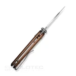 Сгъваем нож CIVIVI Mini Shakan Nitro-V кафяв алуминий » Dulotec.BG