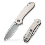 Нож Civivi QUBIT 14C28N ALUMINUM Bright Blue » Dulotec.BG