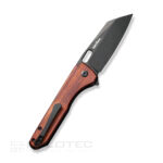 Сгъваем нож EDC CIVIVI Nugz 14C28N с дърво Guibourtia » Dulotec.BG