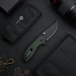 Джобен нож CIVIVI ODD 22 14C28N Green Canvas Micarta » Dulotec.BG