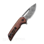 Джобен нож дамаска CIVIVI Odium Cuibourtia Wood » Dulotec.BG