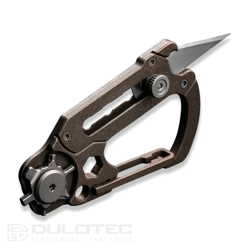 Многофункционален карабинер CIVIVI Polymorph Bronze » Dulotec.BG