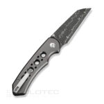 Джобен нож CIVIVI Pragma Prime Damascus сив алуминий » Dulotec.BG
