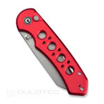 Джобен нож CIVIVI Pragma Prime 14C28N червен алуминий » Dulotec.BG