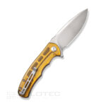 Джобен нож CIVIVI Pragma Prime Damascus сив алуминий » Dulotec.BG