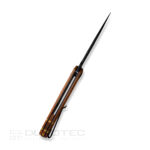 Тактически сгъваем нож CIVIVI Praxis 9Cr18MoV Ultem Amber » Dulotec.BG