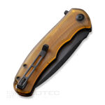 Тактически сгъваем нож CIVIVI Praxis 9Cr18MoV Ultem Amber » Dulotec.BG