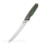 Сгъваем нож за филетиране CIVIVI Shawka 14C28N сиво-зелен » Dulotec.BG