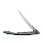 Сгъваем нож за филетиране CIVIVI Shawka 14C28N сиво-зелен » Dulotec.BG
