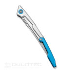 Сгъваем нож за филетиране CIVIVI Shawka 14C28N сребрист/син » Dulotec.BG