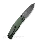 Сгъваем нож CIVIVI Sokoke Damascus Micarta зелен » Dulotec.BG