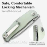 Сгъваем нож CIVIVI Sokoke 14C28N Natural G10 » Dulotec.BG