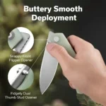 Сгъваем нож CIVIVI Sokoke 14C28N Natural G10 » Dulotec.BG