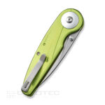 Джобен нож EDC CIVIVI Starflare Nitro-V Lime Green » Dulotec.BG