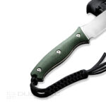 Фиксиран нож CIVIVI Stormridge Nitro-V Green Canvas Micarta 99.6mm » Dulotec.BG