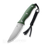 Фиксиран нож CIVIVI Stormridge Nitro-V Green Canvas Micarta 99.6mm » Dulotec.BG