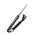 Фиксиран нож CIVIVI Stormridge Nitro-V Green Canvas Micarta 99.6mm » Dulotec.BG