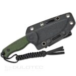 Фиксиран нож CIVIVI Timberbark 14C28N Micarta зелен » Dulotec.BG