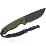Фиксиран нож CIVIVI Timberbark 14C28N Micarta зелен » Dulotec.BG