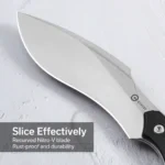 Фиксиран нож CIVIVI Vaquita II Nitro-V G10 Black » Dulotec.BG