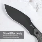 Фиксиран нож CIVIVI Vaquita II Nitro-V Micarta тъмно зелен » Dulotec.BG